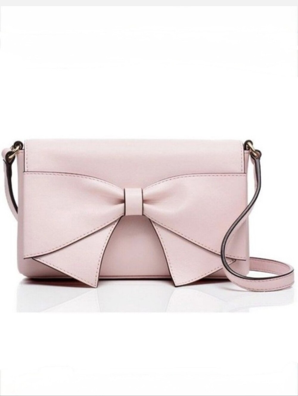 kate spade Pale Pink Bow Crossbody Bag